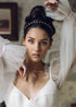 Amelia Headband - Gold - AELESTEAmelia Headband - GoldHeadband#bridal_accessories##wedding_head_band##bridal_earring#