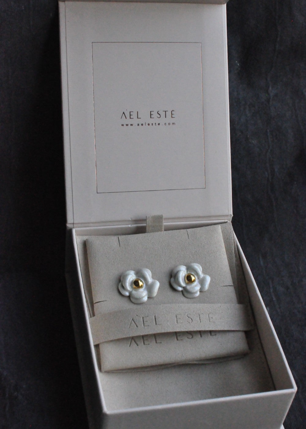 Micaela Rose Studs - Gold