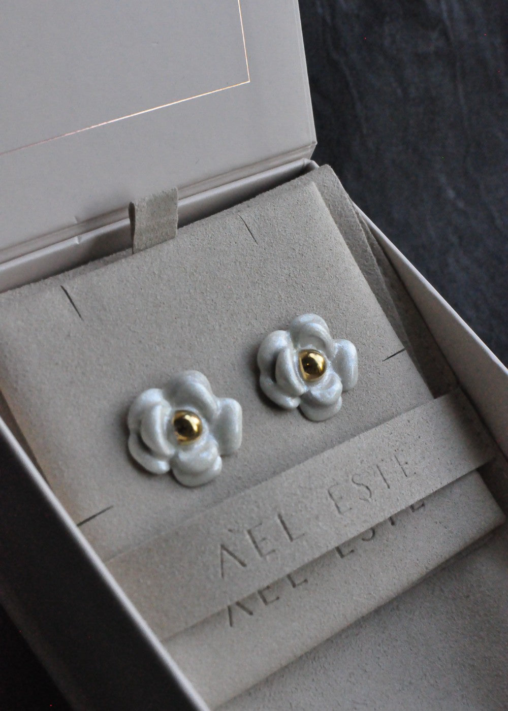 Micaela Rose Studs - Gold