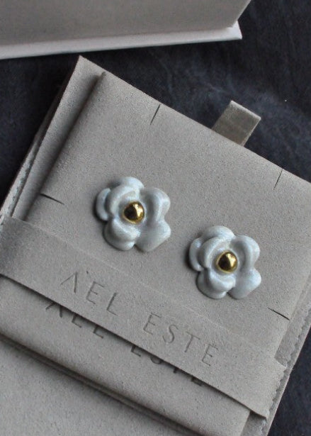 Micaela Rose Studs - Gold