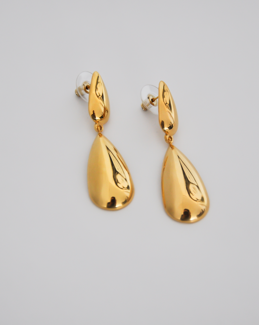 Tiana Earrings - Gold Statement Drops