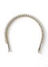 Aubrey Pearl Headband - AELESTEAubrey Pearl Headband#bridal_accessories##wedding_head_band##bridal_earring#
