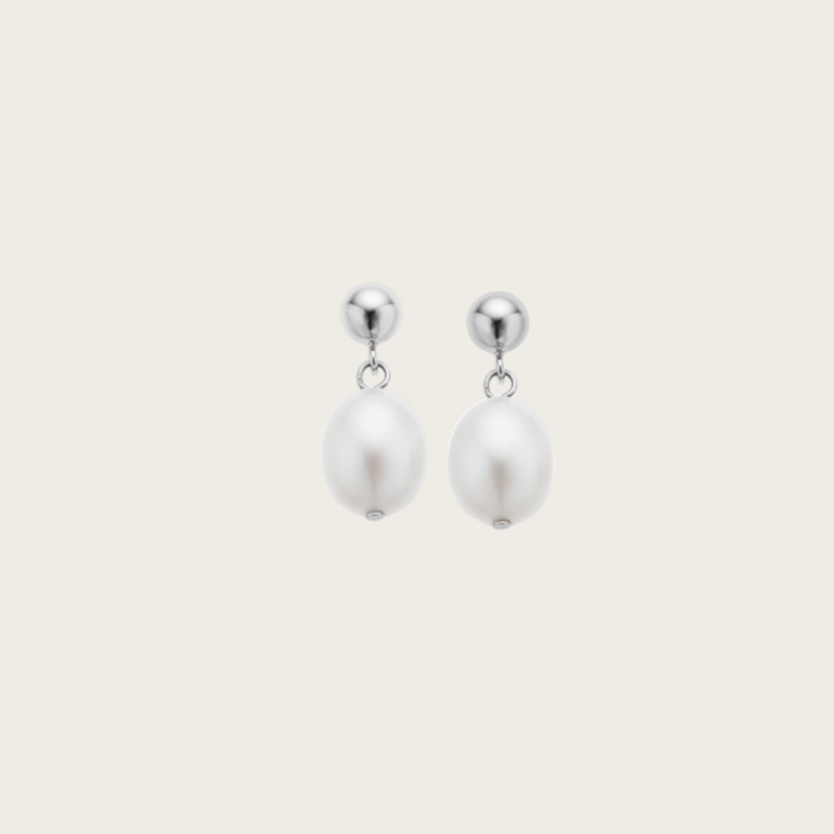 Joya Pearl Earring - Silver - AELESTEJoya Pearl Earring - SilverEarrings