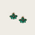 Priya Stud - Emerald - AELESTEPriya Stud - EmeraldEarrings#bridal_accessories##wedding_head_band##bridal_earring#
