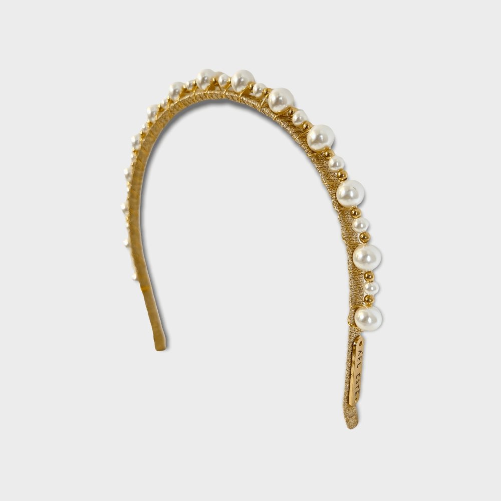Gold Paris Headband - AELESTEGold Paris HeadbandCrown