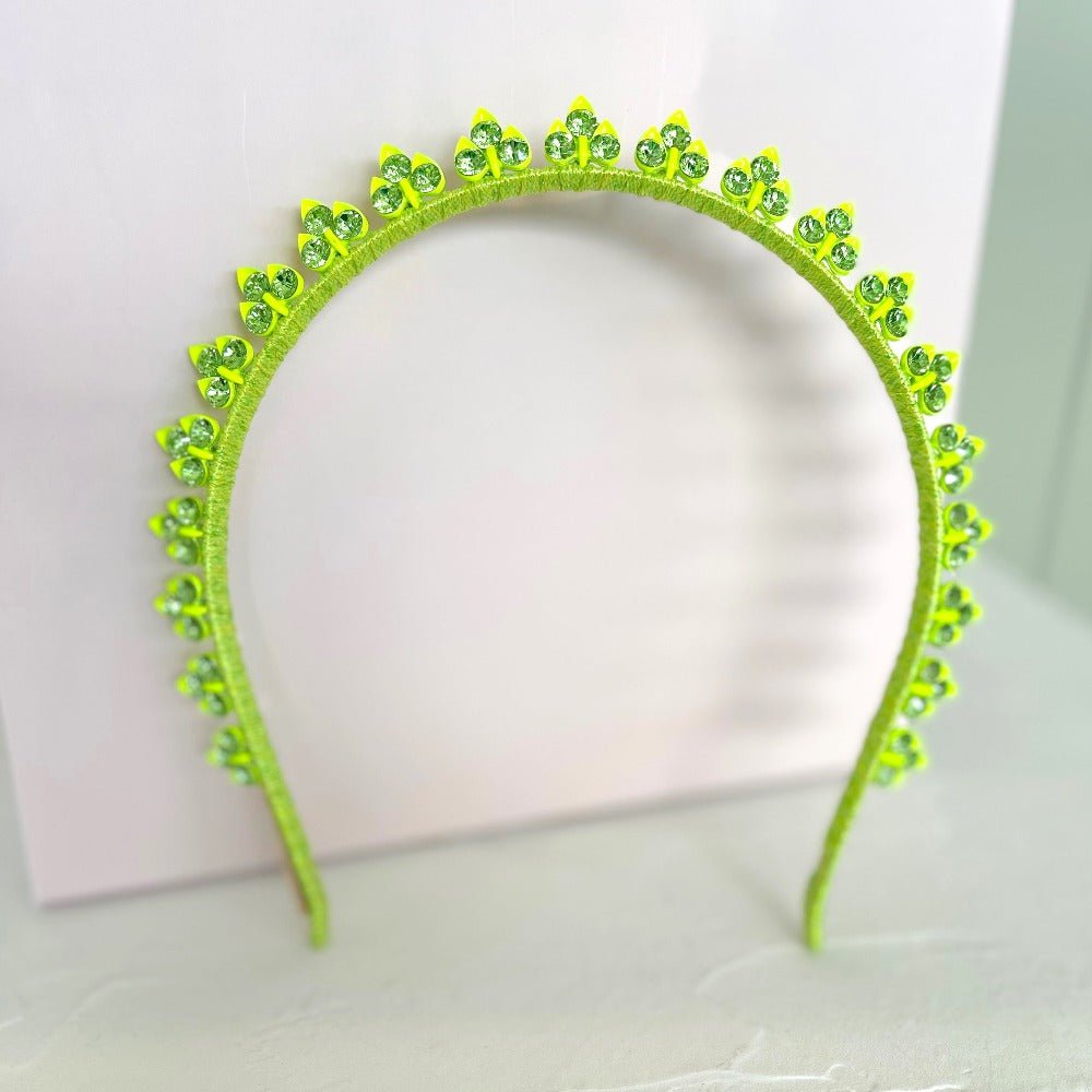 Zenni - Green - AELESTEZenni - GreenHEADBAND#bridal_accessories##wedding_head_band##bridal_earring#