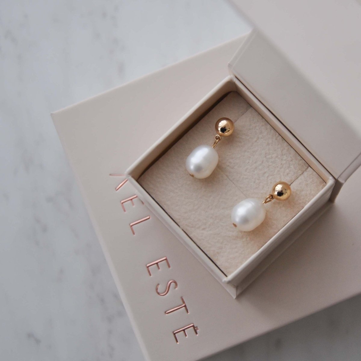 Joya Pearl Earrings - AELESTEJoya Pearl EarringsEarrings